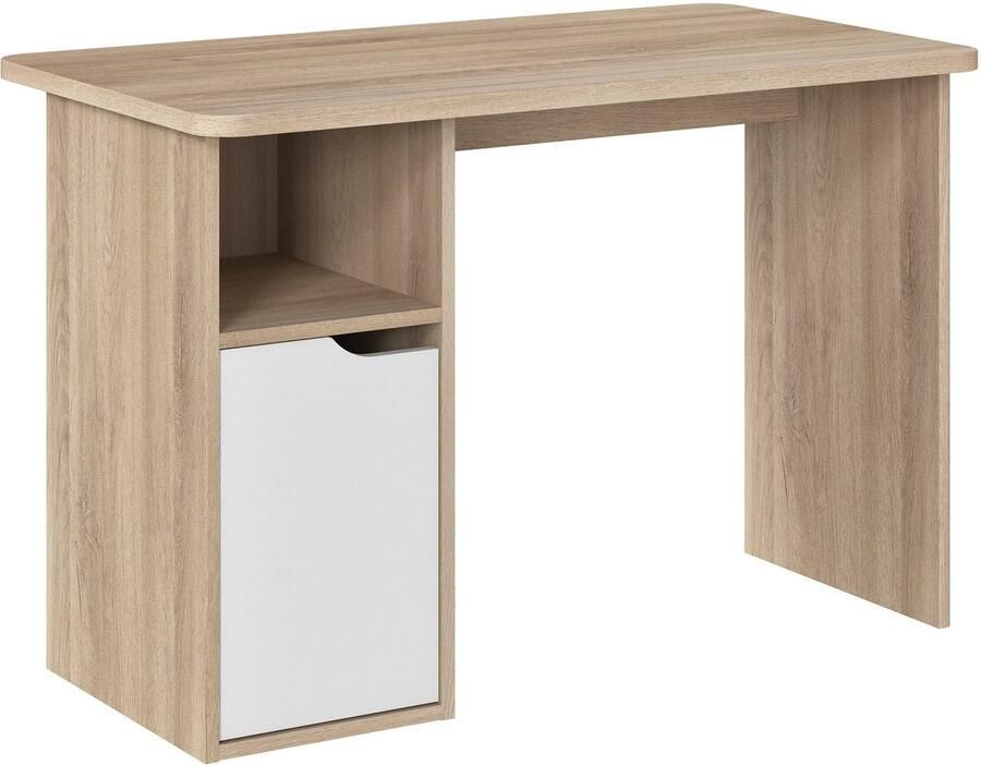 Galipette Babymeubelset Sasha bestaande uit een kledingkast bed plank ladekast bureau & opbergruimte (6-delig) - Foto 7