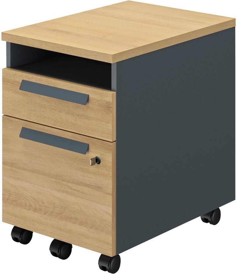 Gami Archiefkast ARCADE naar keuze 1 lade voor inrichting voor hangmappen of 1 pennenbakje