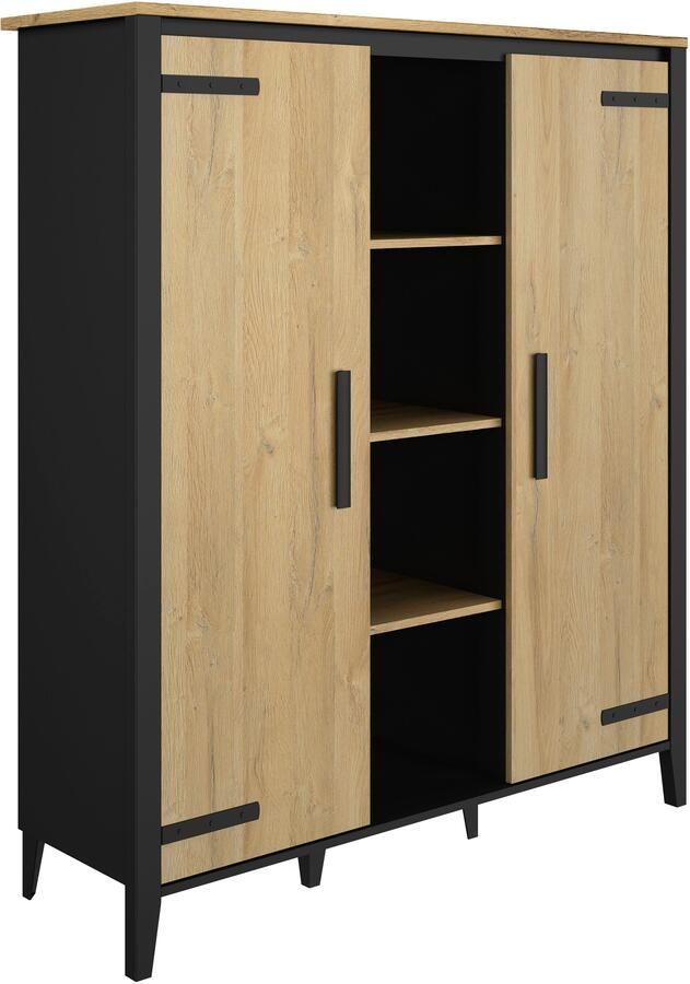 Gami Buffetkast CORK 6 zijplanken 3 middelgrote planken - Foto 3