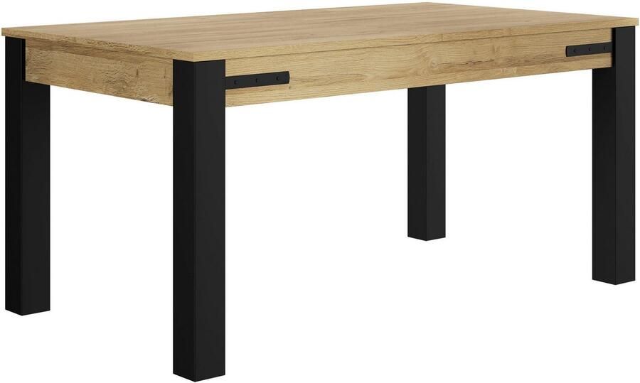 Gami Verlengbare eettafel Cork 160 x 90 x 77 cm Gold Oak-design - Foto 2