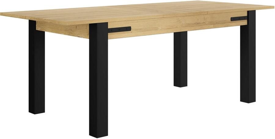 Gami Verlengbare eettafel Cork 160 x 90 x 77 cm Gold Oak-design - Foto 4