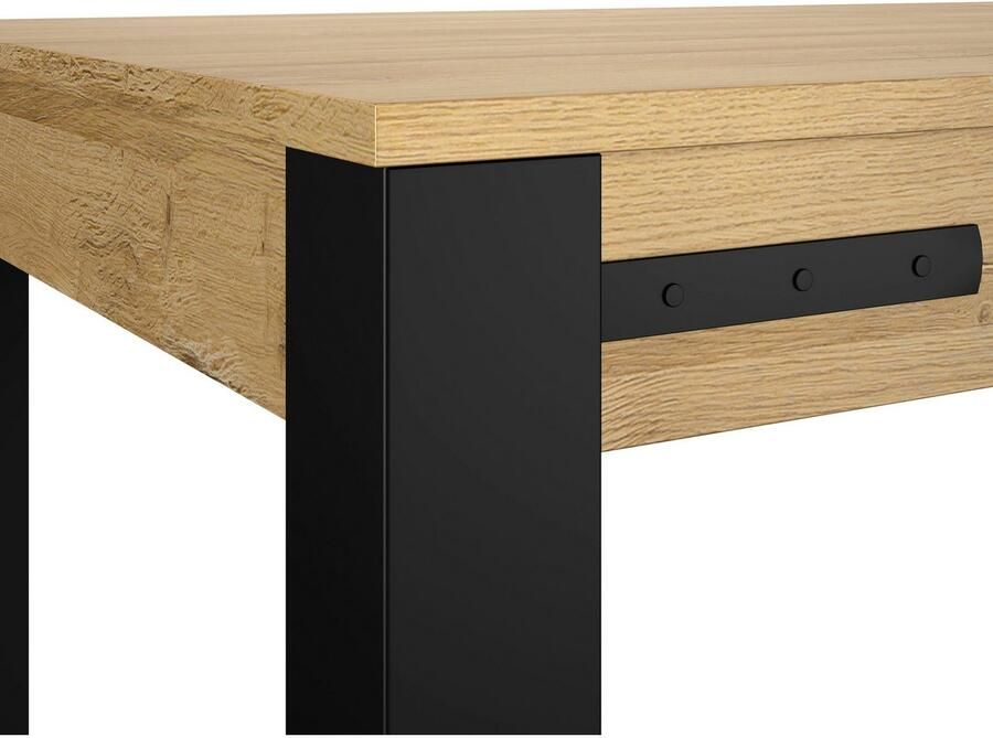 Gami Verlengbare eettafel Cork 160 x 90 x 77 cm Gold Oak-design