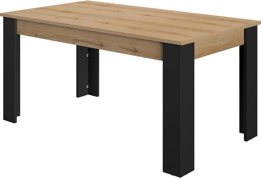 CaliCosy Table rectangulaire 4 pieds 1 allonge L200 cm TRUST - Foto 6