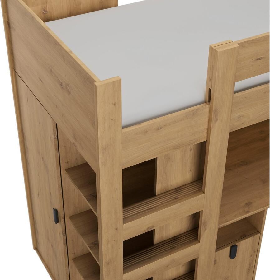 Gautier Lugano Hoogslaper 90x200 Eiken - Foto 4