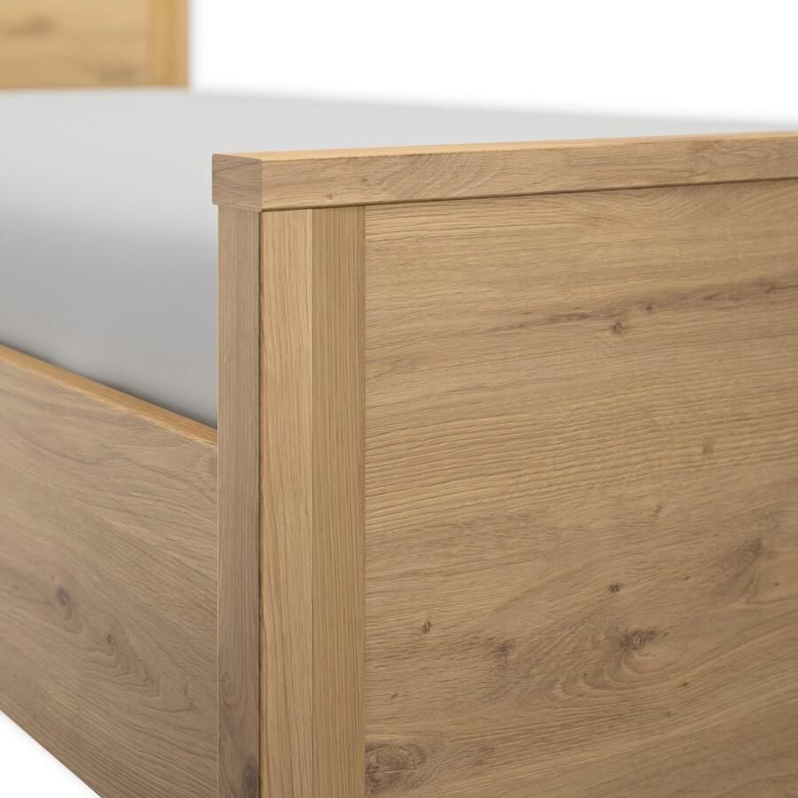 Gautier Lugano Tweepersoonsbed 140x200 Eiken