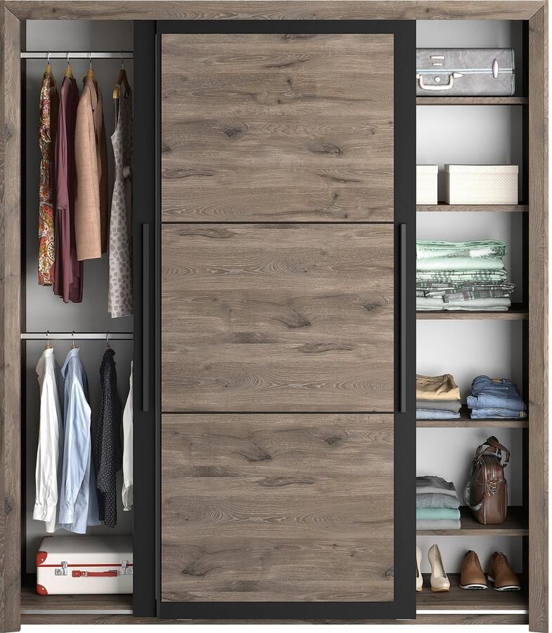 Gami Kledingkast 2 deuren kledingkast voor de kinderkamer