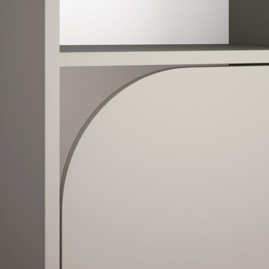 Gami Kledingkast 2-deurs boekenrek Een zeer functionele kast met plank.