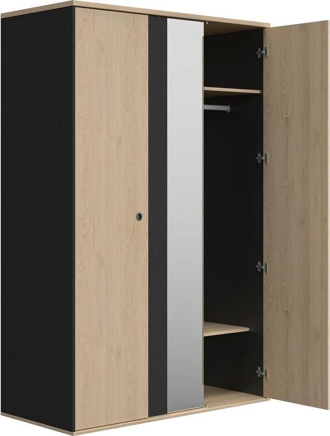 Gami Kledingkast Dean met 2 deuren en spiegel - Foto 3