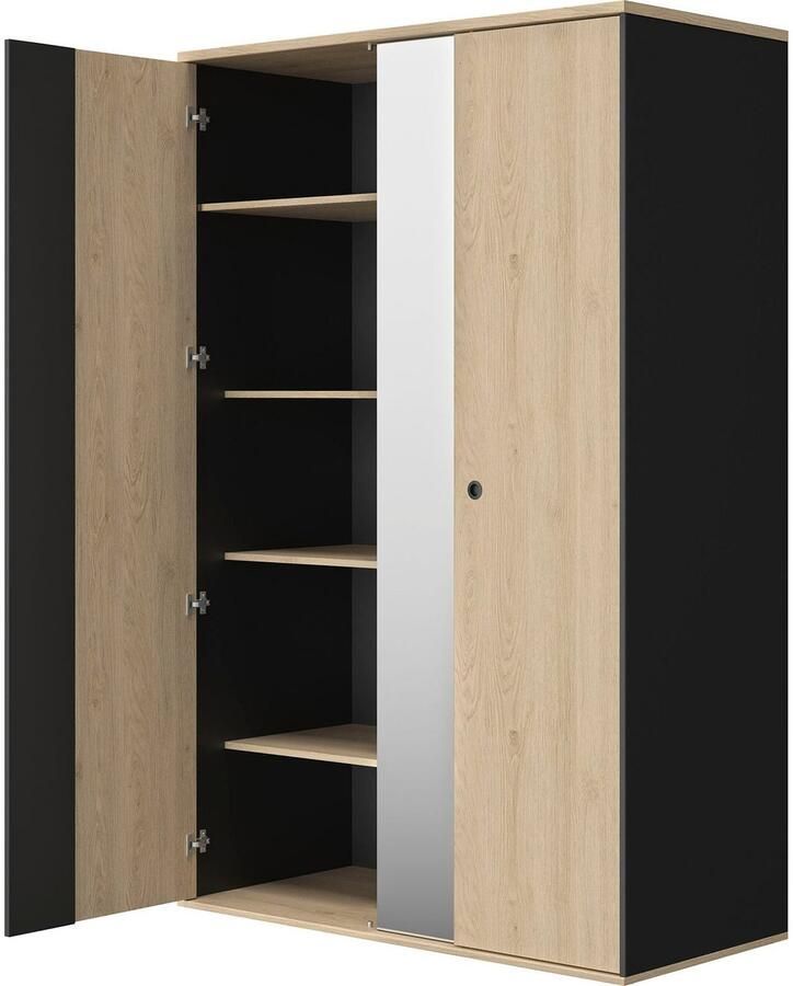 Gami Kledingkast Dean met 2 deuren en spiegel - Foto 2
