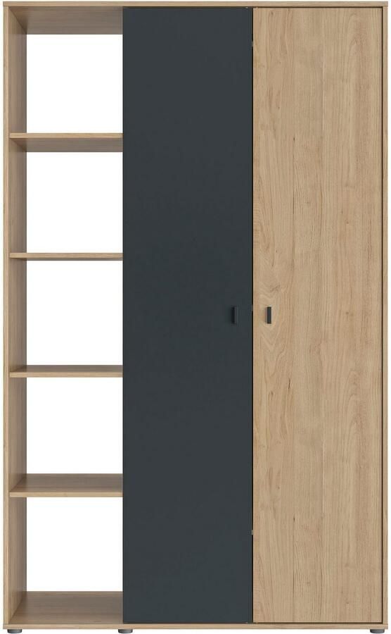 Gami Kledingkast Kast met 2 deuren en bibliotheekunits - Foto 3