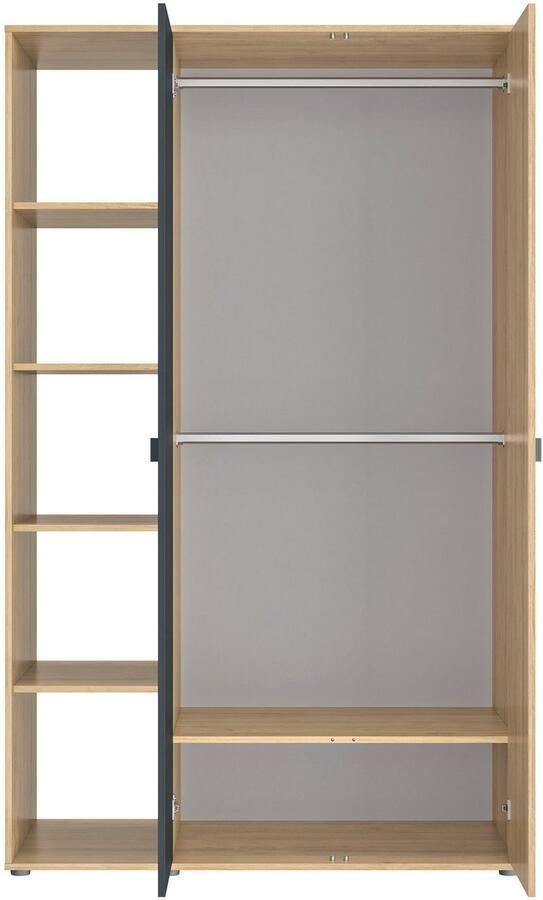 Gami Kledingkast Kast met 2 deuren en bibliotheekunits - Foto 4
