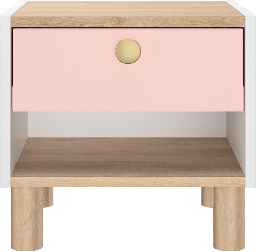 Gami Nachtkastje Romy Elegant design voor een zachte en vrouwelijke sfeer. (1 stuk) - Foto 2