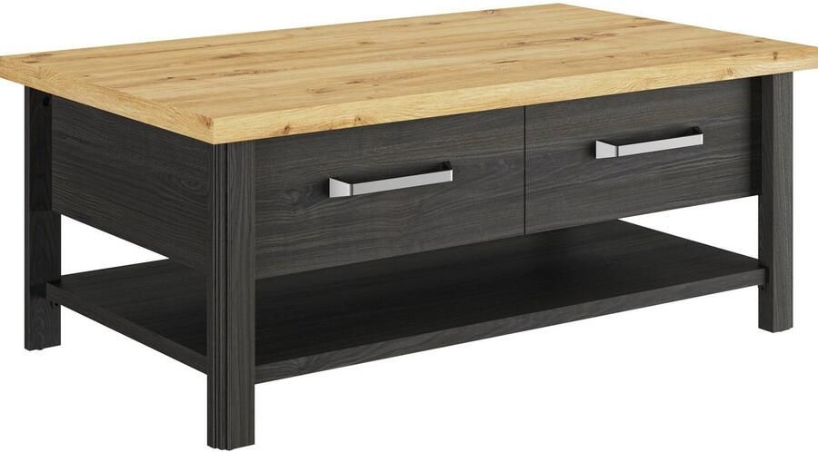 Gami Salontafel Sequoia Woonkamer collectie in landelijke stijl en industrieel decor (1 stuk) - Foto 4