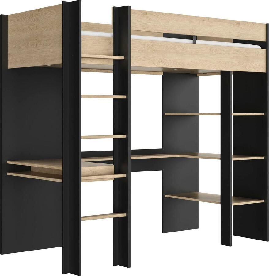 Gami Hoogslaper Duplex Industrieel ontwerp 90x200 - Foto 3