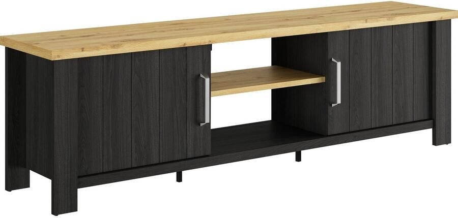 Gami Tv-meubel Sequoia Woonkamer collectie in landelijke stijl en industrieel decor (1 stuk) - Foto 3
