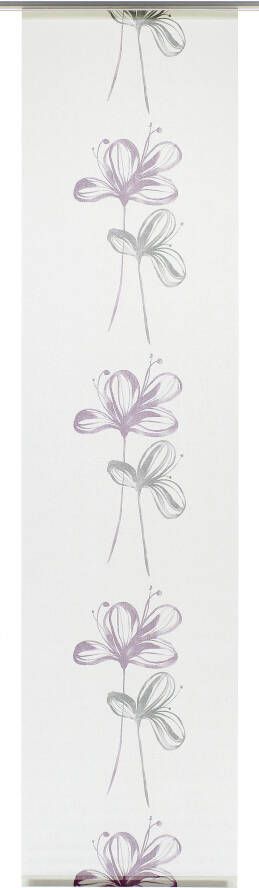GARDINIA Paneelgordijn stof Flower (1 stuk) - Foto 1