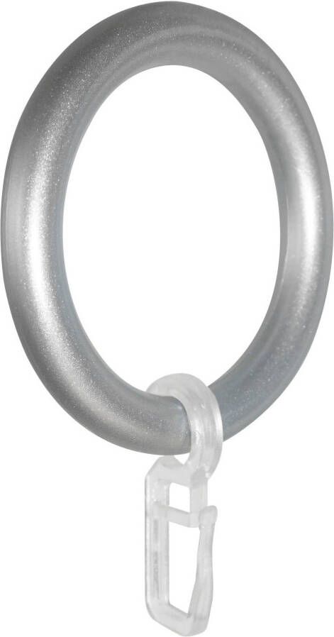 GARESA Gordijnring Kunststof ring met haak voor diameters tot 28 mm eenvoudige montage (20 stuks)