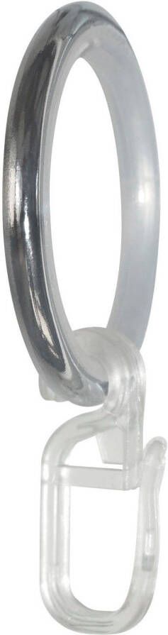 GARESA Gordijnring Ring met haak voor diameters tot 20 mm eenvoudige montage (20 stuks)