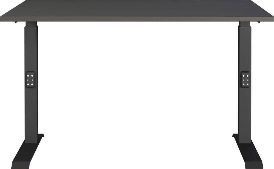 GERMANIA Bureau Milaan mechanisch in hoogte verstelbaar in verschillende breedten 120-180 cm made in germany - Foto 5