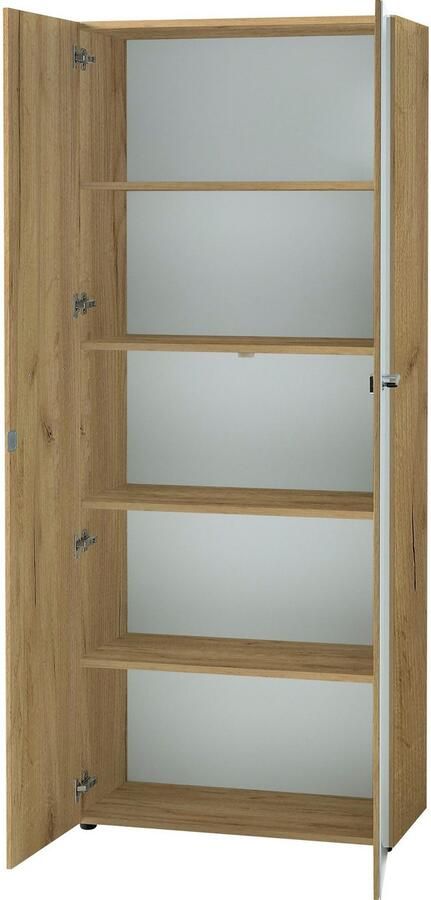 GERMANIA Archiefkast GW-Monteria Deuren met glasplaat afsluitbaar breedte 80 cm Made in Germany - Foto 2