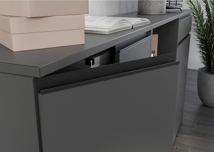 GERMANIA Kantoormeubelset Lemont Set bestaande uit 2 archiefkasten 4040 en 1 archiefkast 4041 (3-delig) - Foto 6