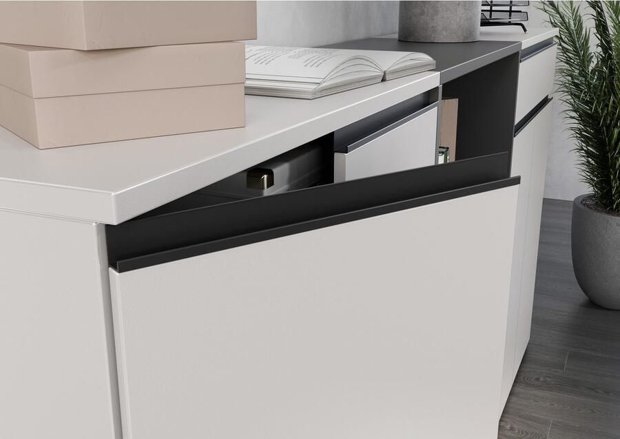 GERMANIA Kantoormeubelset Lemont Set bestaande uit 2 archiefkasten 4040 en 1 archiefkast 4041 (3-delig) - Foto 8