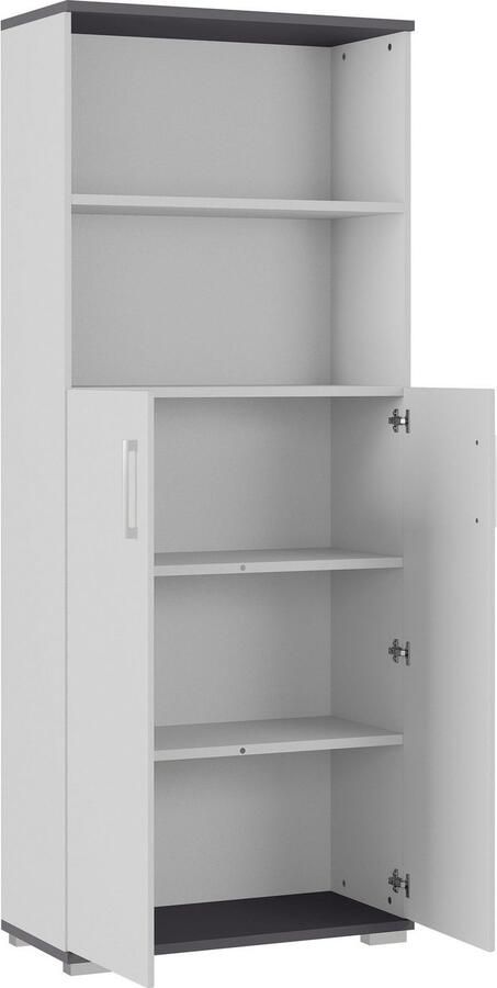 Germania Profi Kantoorkast Lichtgrijs Grafiet - Foto 6
