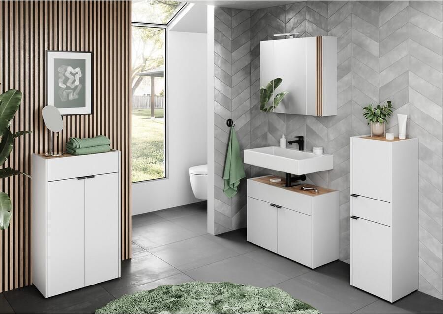 GERMANIA Halfhoge kast Ameca Kast met een lade en twee deuren - Foto 2