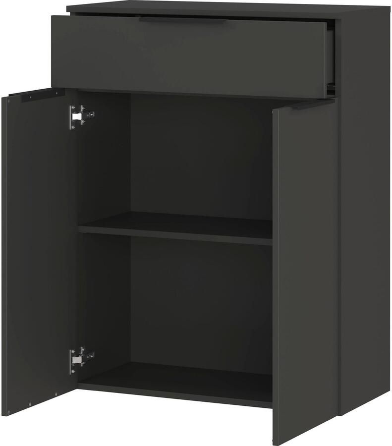 GERMANIA Badkamerserie Crandon incl. wastafelkast spiegel kast halfhoge kast en ladekast (5-delig) - Foto 2