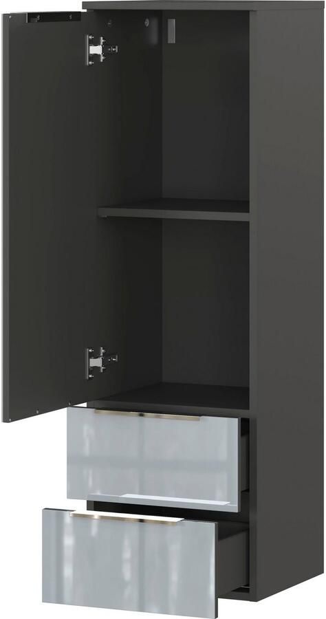 GERMANIA Halfhoge kast OAKLAND Kast met 2 laden een deur en een verstelbare plank - Foto 4