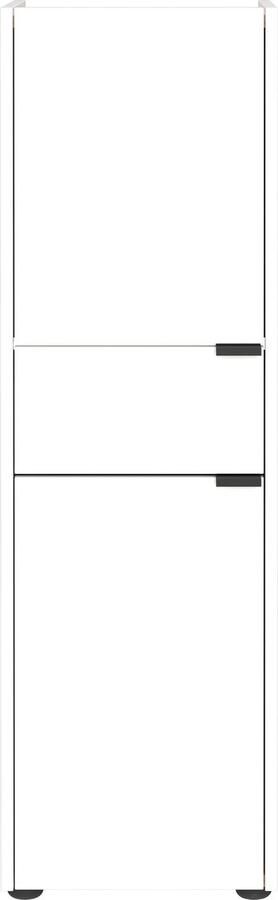 GERMANIA Badmeubelset Ameca Badset: wastafelonderkast spiegelkast commode & kast (4 stuks) - Foto 14