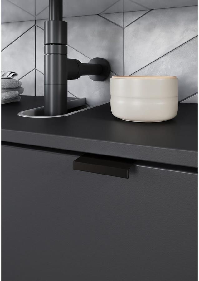 GERMANIA Wastafelonderkast GW-Arcena met sifonuitsparing (1 stuk) - Foto 5