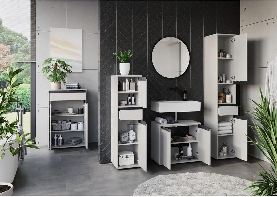 GERMANIA Wastafelonderkast Lemont met sifonuitsparing - Foto 5