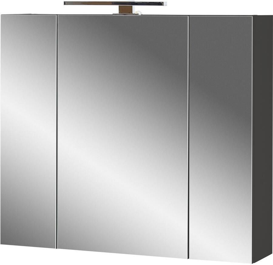 GERMANIA Badmeubelset Ameca Badset: wastafelonderkast spiegelkast commode & kast (4 stuks) - Foto 2