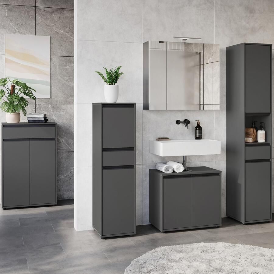 GERMANIA Badmeubelset Lemont 5-delig (5 stuks)