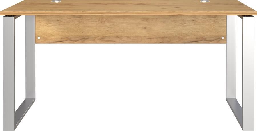 GERMANIA Bureau Altino Sleden van metaal 2x kabeldoorvoer breedte 160 cm Made in Germany - Foto 7