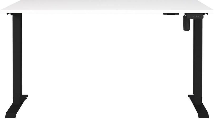GERMANIA Bureau Boras elektrisch in hoogte verstelbaar Breedte 120 140 160 cm metalen frame Made in Germany - Foto 2