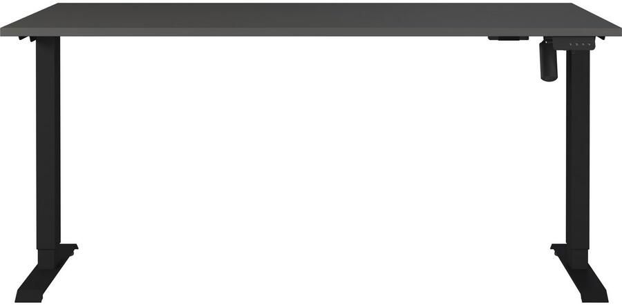 GERMANIA Bureau Boras elektrisch in hoogte verstelbaar Breedte 120 140 160 cm metalen frame Made in Germany - Foto 2