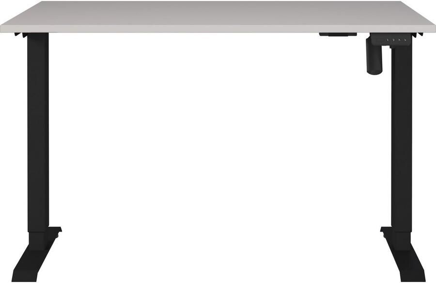 GERMANIA Bureau Boras elektrisch in hoogte verstelbaar Breedte 120 140 160 cm metalen frame Made in Germany - Foto 2