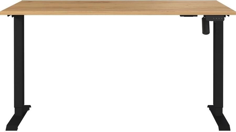 GERMANIA Bureau Boras elektrisch in hoogte verstelbaar Breedte 120 140 160 cm metalen frame Made in Germany - Foto 2