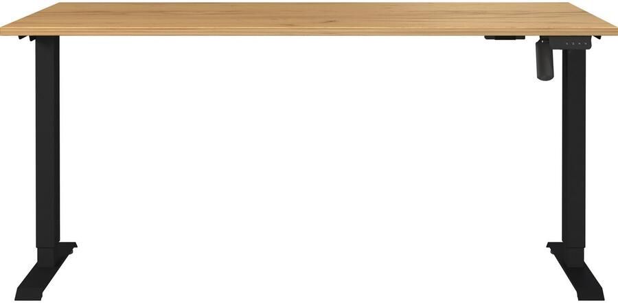 GERMANIA Bureau Boras elektrisch in hoogte verstelbaar Breedte 120 140 160 cm metalen frame Made in Germany - Foto 2