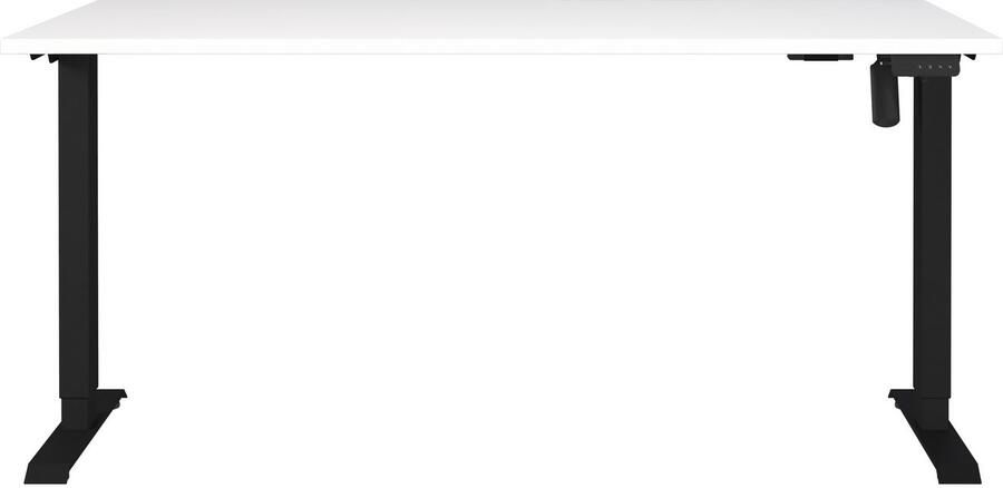 GERMANIA Bureau Boras elektrisch in hoogte verstelbaar Breedte 120 140 160 cm metalen frame Made in Germany - Foto 2