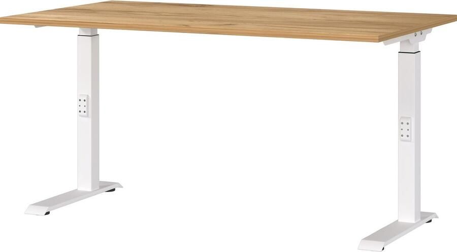 GERMANIA Bureau Downey hoogte verstelbaar van 68-91 cm beschikbaar in verschillende breedtes - Foto 4