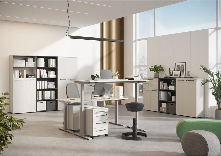 GERMANIA Hoekbureau GW-Agenda hoogte verstelbaar beschikbaar in verschillende maten - Foto 2