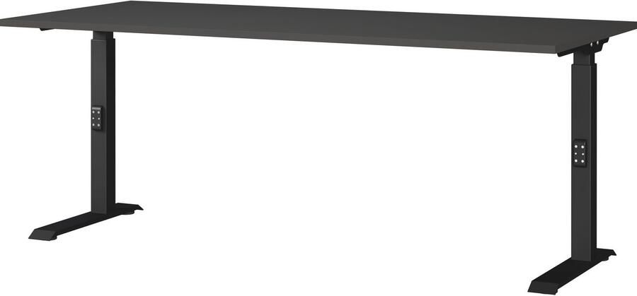 GERMANIA Bureau Lemont Mechanisch in hoogte verstelbaar bureau - Foto 3