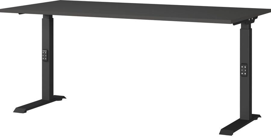 GERMANIA Bureau Lemont Mechanisch in hoogte verstelbaar bureau - Foto 3