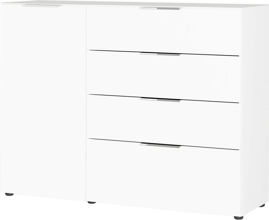 GERMANIA Dressoir OAKLAND in 2 breedten fronten en bovenblad met glas-inlay - Foto 4
