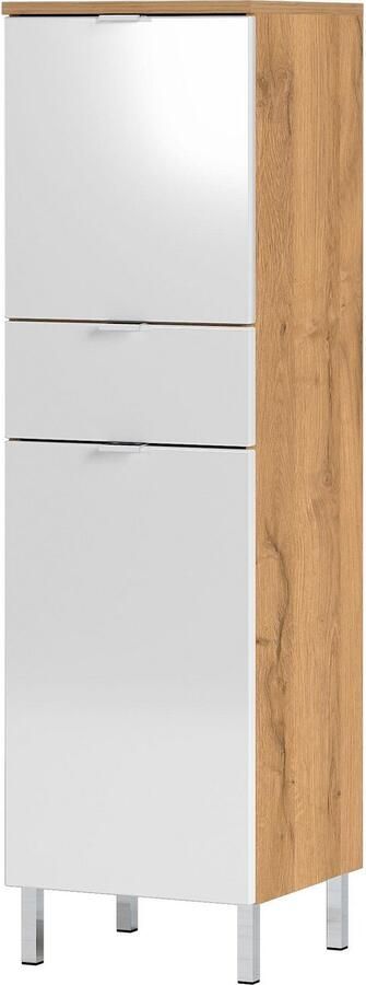 Germania Mauresa Badkamerkast Large Wit Eiken - Foto 6