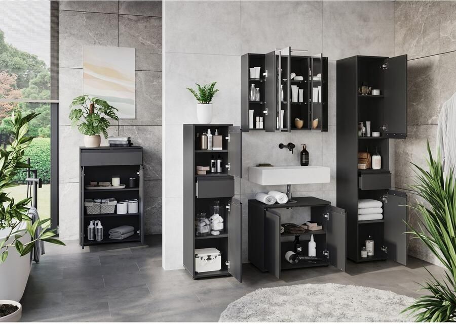 GERMANIA Halfhoge kast Lemont met deur- en ladedemping - Foto 2