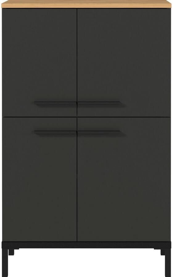 GERMANIA Halfhoge kast Yonkers Coating van melaminehars hoogwaardige ABS-randen handgrepen - Foto 12